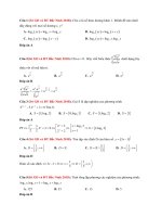 Lớp 12   số mũ và logarit   (sở giáo dục) 78 câu mũ và logarit từ đề thi năm 2018 