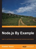 Học lập trình với qua các ví dụ  Node js by example