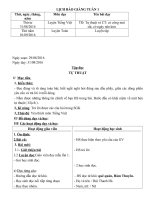 GIÁO ÁN BUỔI CHIỀU LỚP 2 . 2 BUỔI LỚP 2