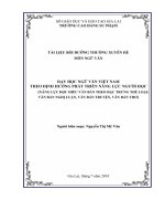 Tài liêu bội dưỡng thường xuyên môn Ngữ văn năm 2018