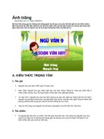 phân tích bài thơ ánh trăng