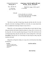 Công văn đề nghị nâng bậc lương cho cán bộ viên chức năm 2018