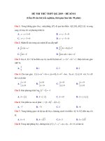 đề thi thử THPT QG 2019   toán   gv đặng việt hùng   đề 01   có lời giải