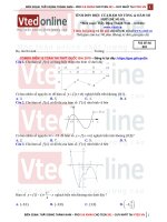 TÍNH ĐƠN ĐIỆU CỦA HÀM SỐ TỔNG  HÀM SỐ HỢP (ĐỀ SỐ 03)