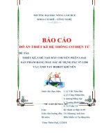 Đồ án thiết kế cánh tay robot khí nén phân loại theo màu sắc sử dụng PLC S71200