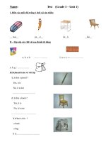 Bai tap lets go 1A   moi nhat