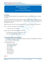 Reported speech 1 TLBG