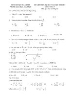 học kì 1 toán 7,9 thanh trì 2018 2019 