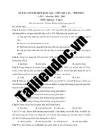 Đề thi thử THPT QG 2019 môn sinh học   THPT đội cấn   vĩnh phúc   file word có lời giải chi tiết 