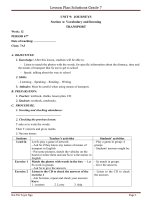 GIÁO ÁN UNIT 9 SOLUTIONS 7