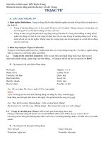 Chuyên đề 4 từ loại trạng từ và các bài tập