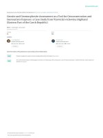 Geosite and Geomorphosite Assessment as a Tool for Geoconservation and Geotourism Purposes: a Case Study from Vizovická vrchovina Highland (Eastern Part of the Czech Republic)