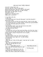 GIÁO ÁN DẠY HÁT CHÁU ĐI MẪU GIÁO