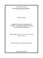 Nghiên cứu một số giải pháp nâng cao khả năng kháng mài mòn của mặt đường bê tông xi măng các tuyến đường tỉnh, đường huyện trên địa bàn tỉnh Quảng Ngãi.