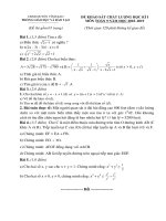 Đề kiểm tra học kì 1 môn toán 9 huyện vĩnh bảo hải phòng năm học 2018   2019 có đáp án