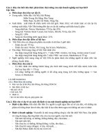 Câu hỏi tổng hợp đề thi Marketing Căn Bản