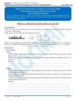 CHU kì, tần số CON lắc lò XO và CON lắc đơn 