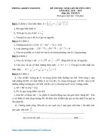 HGS TOÁN 9 NAM đàn 2018  2019 