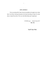 Hoàn thiện công tác lựa chọn nhà thầu tại ban quản lý dự án khu công nghiệp cơ khí ô tô thành phố hồ chí minh 