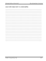 Tieu luan triet hoc II  hinh thai kinh te xa hoi CNXH o vietnam