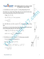 Biến thiên chu kì của con lắc khi có thêm lực quán tính
