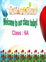 Review 2  lesson 1 ENGLISH 6