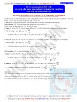 Bai giang 15 con lac don dao dong trong dien truong 