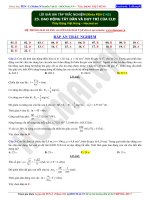 26 dao dong tat dan va duy tri CLD giai btap 