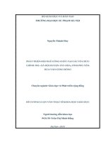 PHÁT TRIỂN ĐỘI NGŨ CÔNG CHỨC TRONG CÁC TỔ CHỨC  CHÍNH TRỊ  XÃ HỘI HUYỆN TÂY HÒA, TỈNH PHÚ YÊN  DỰA VÀO CỘNG ĐỒNG