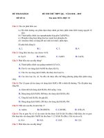 Đề thi thử THPT QG 2019   hóa học   gv lưu văn dầu   đề 14 có lời giải chi tiết