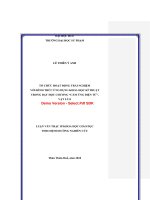 Tổ chức hoạt động trải nghiệm với hình thức ứng dụng khoa học kĩ thuật trong dạy học chương “cảm ứng điện từ”, vật lí 11 (tt) 