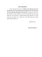 Nghiên cứu tác động của cấu trúc sở hữu đến chính sách cổ tức thông qua báo cáo thường niên của các công ty niêm yết trên sở giao dịch chứng khoán TP  hồ chí minh 