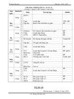 Giáo án lớp 1 năm 2018 2019 cô DIỆU vân tuần 15 