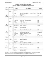 Giáo án lớp 1 năm 2018 2019 cô DIỆU vân tuần 14 