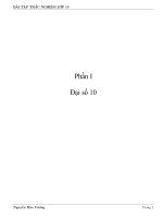 Bài tập trắc nghiệm toán 10 có đáp án – nguyễn bảo vương 