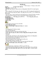 Giáo án lớp 1 năm 2018 2019 cô DIỆU vân tuần 13 