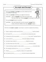 ENGLIS GRAMMAR - Commonly confused words