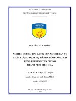 Nghiên cứu khả năng hấp phụ dầu khoáng của vỏ sầu riêng và ứng dụng trong xử lý một số nguồn nước nhiễm dầu 