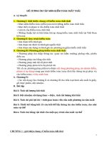 ĐỀ CƯƠNG ÔN THI KIỂM TOÁN CHẤT THẢI