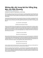 Những đặc sắc trong bài thơ viếng lăng bác của viễn phương