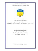 Nghiên cứu thiết kế robot leo trụ 