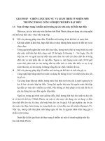 hiện trạng ô nhiễm và giải pháp giảm thiểu ô nhiễm môi trường công nghiệp chế biến hạt điều
