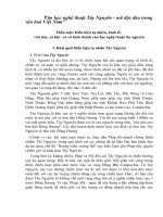 TÀI LIỆU THAM KHẢO   văn học NGHỆ THUẬT tây NGUYÊN, nét độc đáo TRONG văn hóa VIỆT NAM