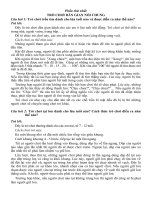 TÀI LIỆU THAM KHẢO   hỏi đáp về TRÒ CHƠI dân GIAN VIỆT NAM TRUYỀN THỐNG