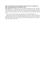 gia công hàng hóa trong thương mại hình thức và nộidung cơ bản của hợp đồng gia công