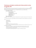 Trình bày quy chế pháp lý của biển quốc tế theo quy định của công ước luật biển 1982