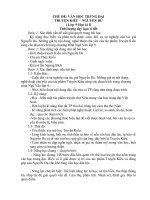 CHỦ đề TRUYỆN KIỀU NGUYỄN DU