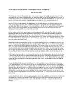 Thuyết minh về cách làm một món ăn truyền thống hoặc đặc sản ở quê em