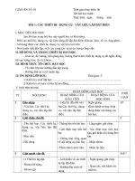 Giáo án kỹ thuật lắp đặt điện