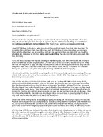 Thuyết minh về làng nghề truyền thống ở quê em